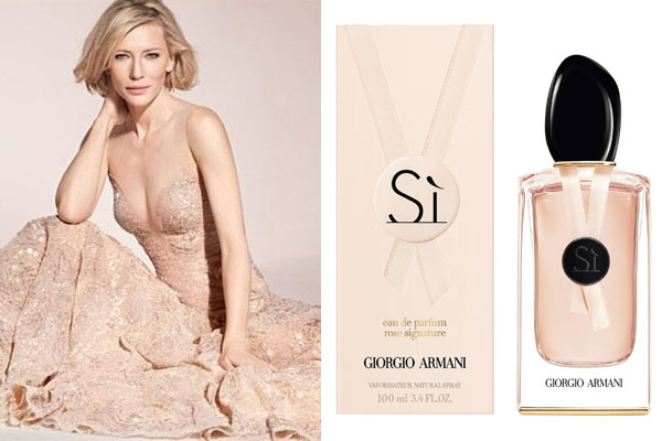 Giorgio Armani Si Rose Signature Perfume, Cate Blanchett