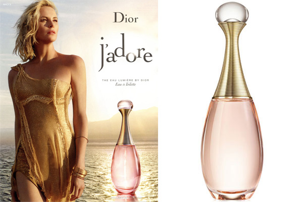 Dior J'adore Eau Lumiere Perfume, Charlize Theron