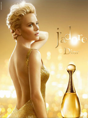 Charlize Theron Doir J'Adore Perfume