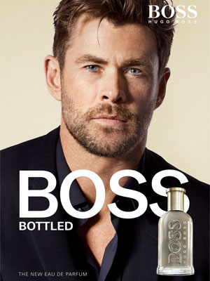 Chris Hemsworth Hugo Boss BOSS Bottled celebrity ads