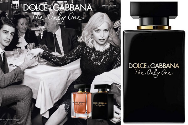 Dolce & Gabbana The Only One Intense Perfume, Emilia Clarke
