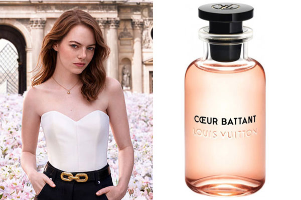 Emma Stone Louis Vuitton Coeur Battant Perfume Celebrity SCENTsation