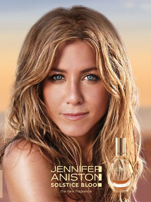 Jennifer Aniston Solstice Bloom celebrity fragrances