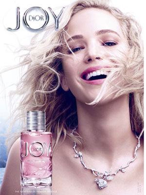 Jennifer Lawrence Dior Joy Intense