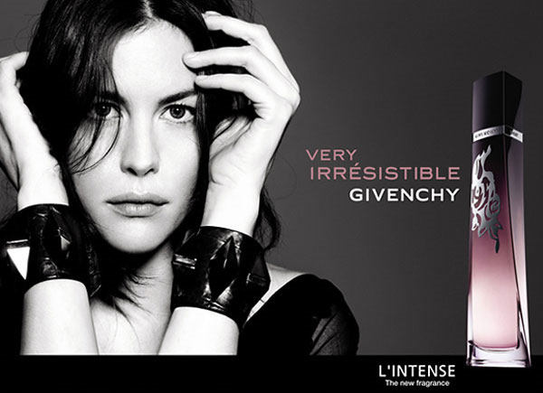 Liv Tyler Very Irresistible Givenchy fragrances L'Intense
