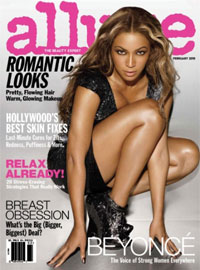 Allure Magazine Feb 2010 Beyonce