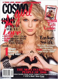 Taylor Swift Cosmo Girl Magazine Dec 2008/Jan 2009