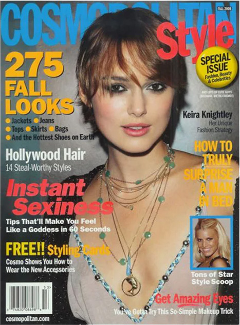 2005 Celebrity Perfume Ads in Fashion Magazines
