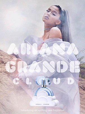 Ariana Grande Cloud Perfume Ads