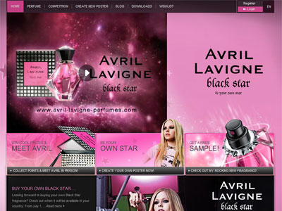 Kirurgi Udelukke Interpretive Avril Lavigne Black Star Perfume Celebrity SCENTsation