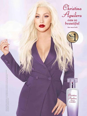 Christina Aguilera Eau So Beautiful celebrity perfumes