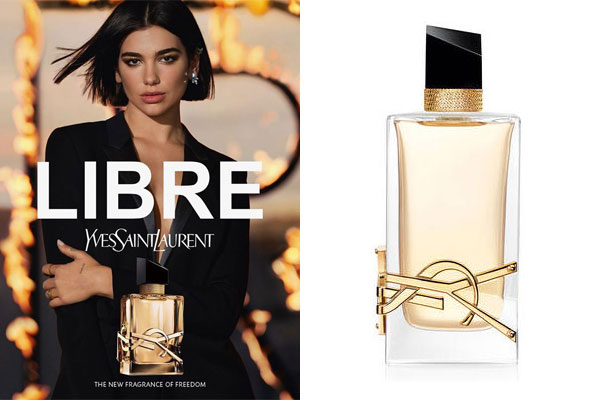Dua Lipa Yves Saint Laurent Libre Perfume Celebrity SCENTsation