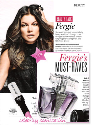 Avon Viva by Fergie perfume, InStyle Magazine July 2013