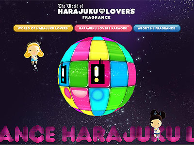 Harajuku Lovers Lil' Angel website, Gwen Stefani