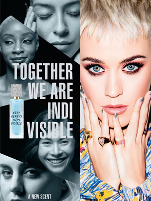 Katy Perry Indi Visible Magazine Ad