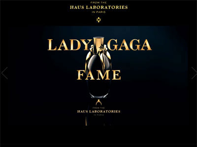 Fame website, Lady Gaga