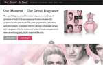 One Direction Perfume Website