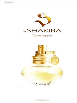 S by Shakira Fragrance Advertisement
