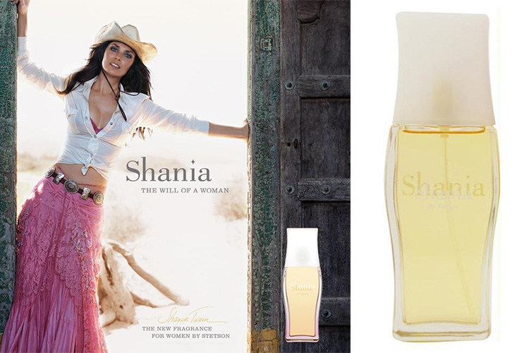 Shania Perfume, Shania Twain